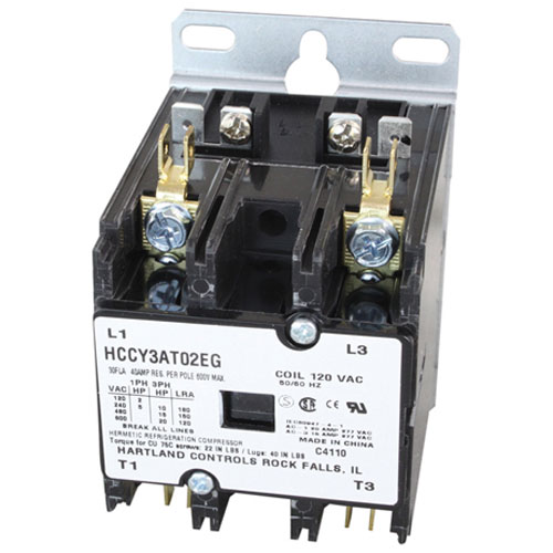 (image for) General Electric XNC6X116 CONTACTOR 2P 30/40A 120V